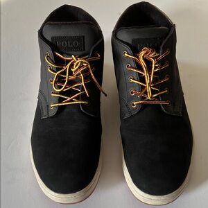 POLO Ralph Lauren Black Sneakers Men’s Sz 10.5
